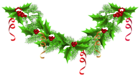 Christmas Pine Garland PNG Clip-Art Image