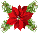 Christmas Poinsettia Transparent PNG Clip Art