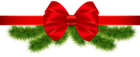 Christmas Red Ribbon PNG Clipart Image | Gallery Yopriceville - High ...