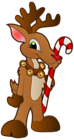 Christmas Reindeer PNG Clip Art Image
