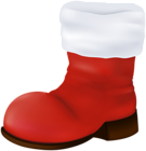 Christmas Santa Boot PNG Clipart