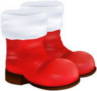Christmas Santa Boots PNG Clipart