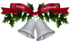 Christmas Silver Bells PNG Picture