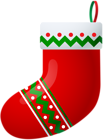 Christmas Stocking PNG Clip Art Image