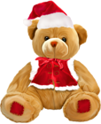 Christmas Teddy Bear PNG Clipart