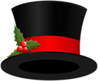 Christmas Top Hat Clip Art Image