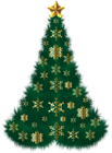 Christmas Tree Clip Art PNG Image