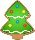 Christmas Tree Cookie PNG Clipart