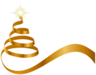 Christmas Tree Ribbon Decor PNG Clipart