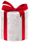 Christmas White Gift PNG Clip Art Image