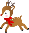 Cute Rudolph Christmas PNG Clipart