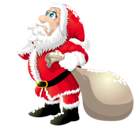 Cute Santa Claus Clipart