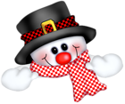 Cute Snowman PNG Clipart
