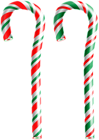 Deco Candy Canes PNG Clipart