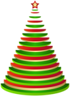 Decorative Christmas Tree PNG Clip Art