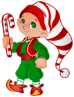 Elf Santa Helper Transparent PNG Clip Art Image