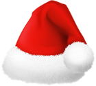 Fluffy Santa Hat PNG Clip Art Image
