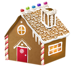 Gingerbread House PNG Clipart Image