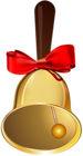 Gold Bell PNG Clip Art Image