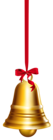 Gold Bell PNG Clip Art Image