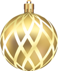 Gold Christmas Ball Clipart | Gallery Yopriceville - High-Quality ...