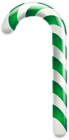 Green Spearmint Candy CaneTransparent PNG Clip Art Image