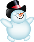 Large Transparent Snowman PNG Clipart