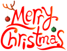 Merry Chrismas Funny PNG Clip Art Image