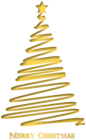 Merry Christmas Deco Tree Transparent Image