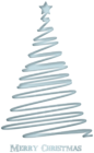 Merry Christmas Decorative Tree Transparent Image