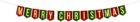 Merry Christmas Streamer PNG Clip Art Image