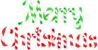 Merry Christmas Transparent PNG Clip Art