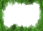 Pine Frame PNG Clip Art Image
