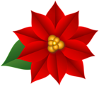 Poinsettia Christmas PNG Clipart