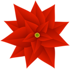 Poinsettia Christmas Red PNG Clipart