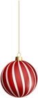 Red Christmas Ball PNG Clipart