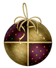Red Christmas Ornament PNG Picture