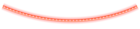 Red Glowing Christmas tube PNG Clipart