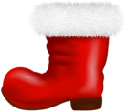 Santa Claus Boot PNG Clipart