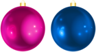 Shining Christmas Balls PNG Clipart