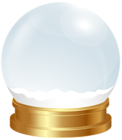 Snow Globe Template PNG Clip Art Image