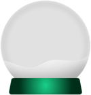 Snowglobe Empty Template Green PNG Clipart