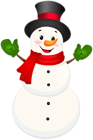 Snowman Big Cute Transparent Clipart