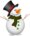 Snowman PNG Transparent Clipart