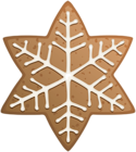 Star Gingerbread Cookie PNG Clip Art