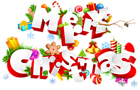 Sweet Merry Christmas PNG Clipart Image