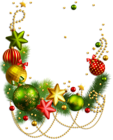 Transparent Christmas Decoration PNG Clipart