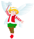 Transparent Christmas Elf Clipart