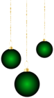 Transparent Christmas Green Ornaments PNG Clipart | Gallery ...