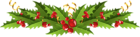 Transparent Christmas Mistletoe Decor PNG Picture